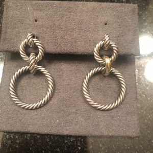 David Yurman Jewelry - David Yurman classic cable earrings David Yurman Jewelry - David Yurman classic cable earrings